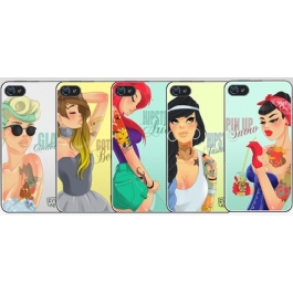 Coque iPhone 4 et 4s Princesses Disney Modernes - Mobile-Store