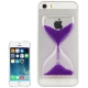 Coque iPhone 5 et 5S Sablier couleur violet