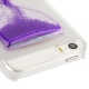 Coque iPhone 5 et 5S Sablier couleur violet