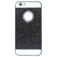 Coque iPhone 6 paillettes et strass logo Apple