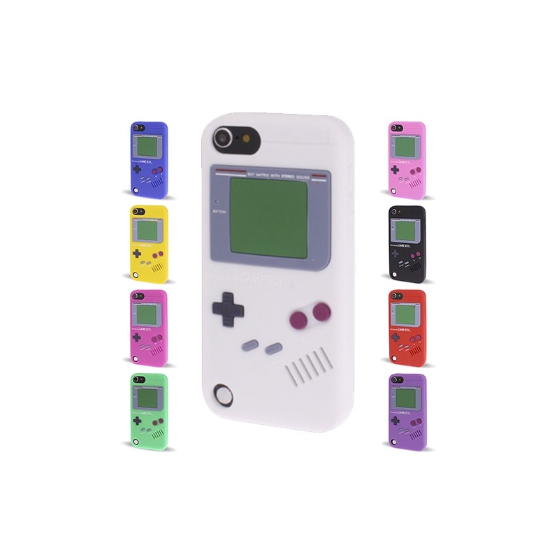 Coque pour iPhone 12 mini - Game Boy Color Violet. Accessoire