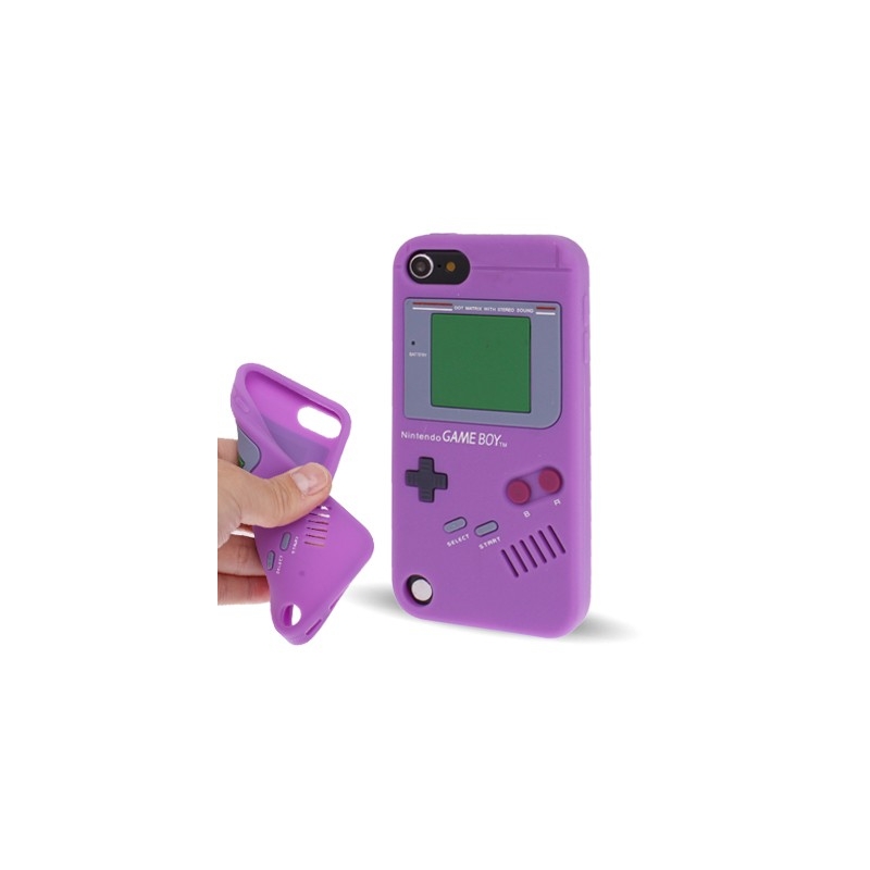 Coque pour iPhone 12 mini - Game Boy Color Violet. Accessoire
