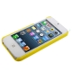 Coque iPhone 5 Cadre Photo Perso couleur jaune