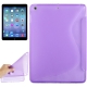 Coque iPad Air en silicone couleur violet