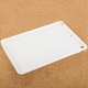 Coque iPad Air en silicone couleur blanc