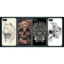 Coque iPhone 5 et 5S Skull Head