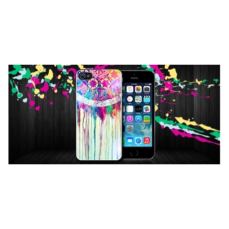 Coque iPhone 5 et 5S Attrape Rêves Peinture